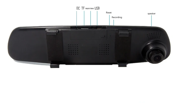 XST 4,3 дюймов Full HD 1080p Видеорегистраторы для автомобилей Камера авто автомобиль зеркало заднего вида видеорегистратор Цифровой Регистраторы Двойной объектив регистрационная видеокамера