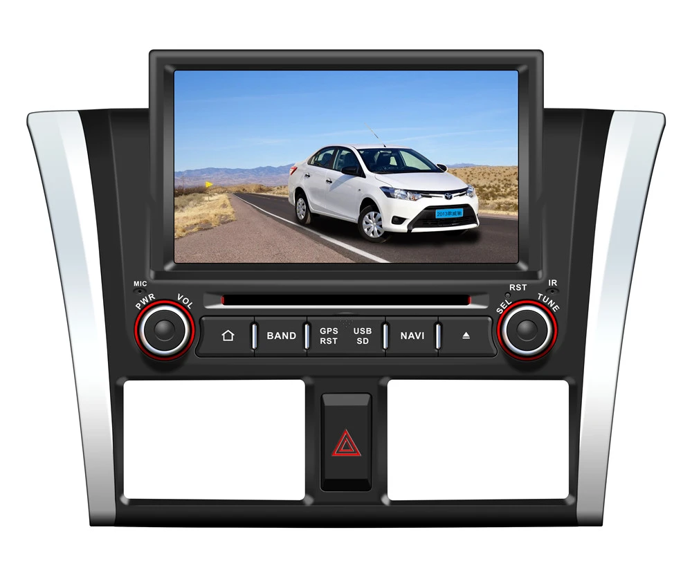 truck gps 8'' Android 8.0 7.1 eight Octa core Car CD DVD GPS Player NAVIGATION AUTO for Toyota Vios / Yaris Sedan 2013~2015 4g ram 32g rom fleet tracking