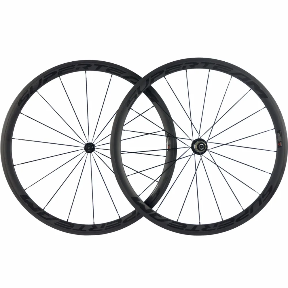 Best SUPERTEAM 700C Full Carbon Fiber Wheelset 38mm Ultra Light Carbon Wheels with R13 Hub Tubular 23mm Width Bicycle Wheels 0 Best SUPERTEAM 700C Full Carbon Fiber Wheelset 38mm Ultra Light Carbon Wheels with R13 Hub Tubular 23mm Width Bicycle Wheels 0