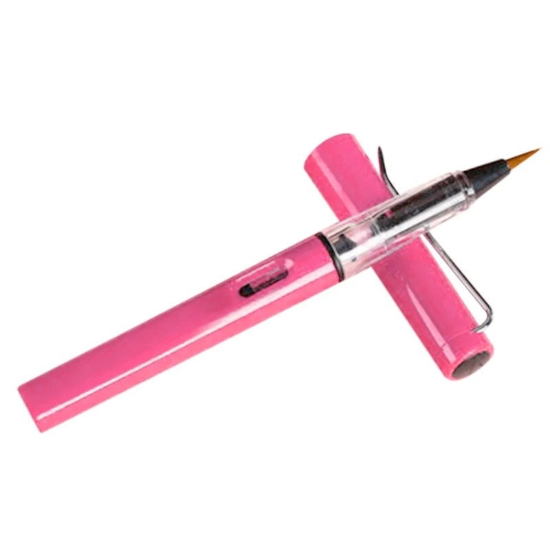 Двойное использование насосные чернила Sac Акварельная ручка каллиграфия кисть художественная Живопись принадлежности Горячая - Цвет: PK
