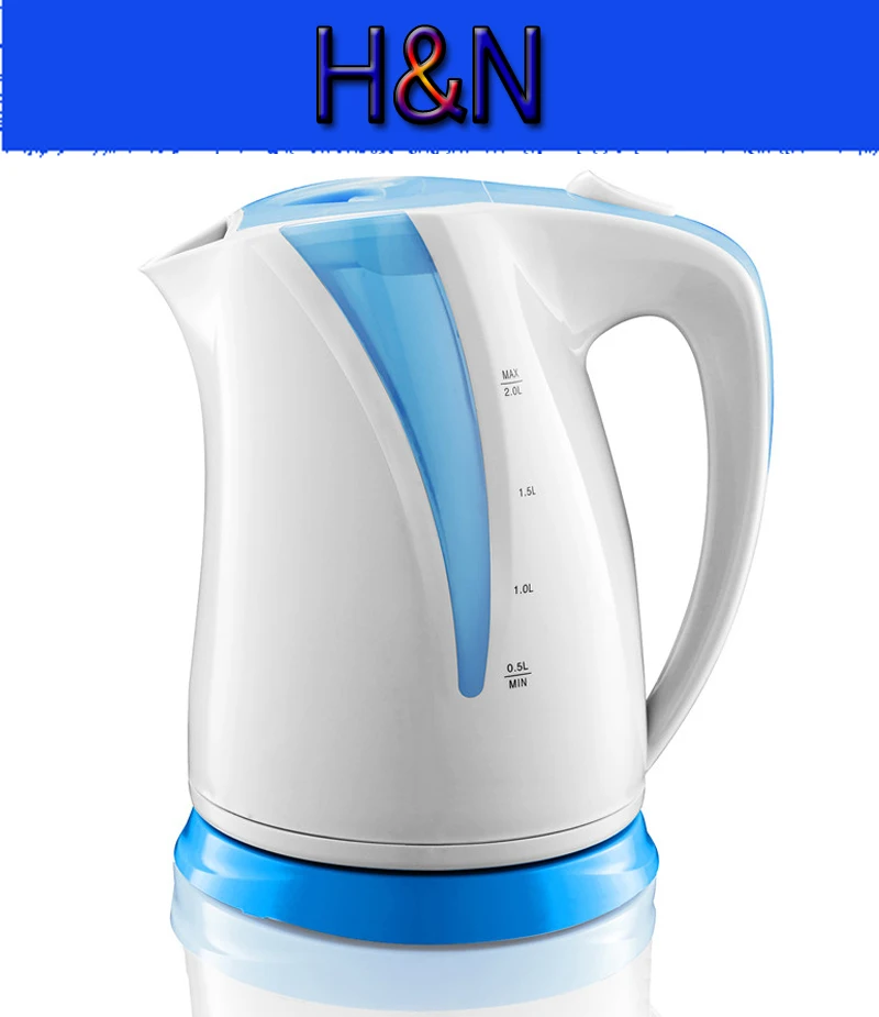 Factory Wholesale Electric Kettle Plastic Boil dry And Overheart