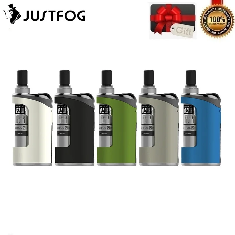 

Original Justfog Compact 14 Kit with 1500mah Box Mod with Q14 Clearomizer 1.8ml Vape Tank Electronic Cigarettes Kit Vaporizer