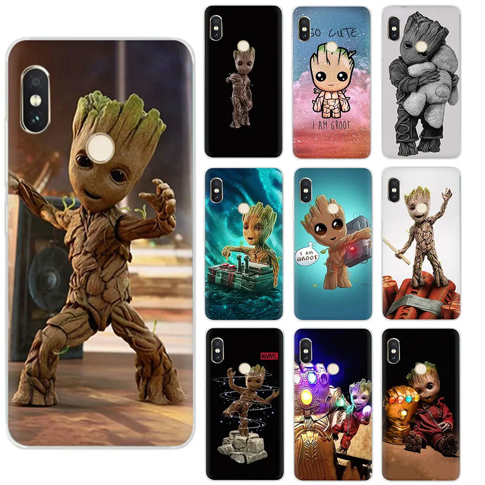 

Guardians of the for Galaxy Marvel hard Phone Case for Xiaomi Mi MAX 3 9 8 SE 6 5S A2 Lite Mix 2S A1/5X A2/6X F1 9T CC9e A3 Pro