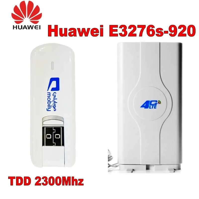 Huawei E3276s-920 150Mbp 4 г Мобильный широкополосный модем + 4 г CRC9 антенны