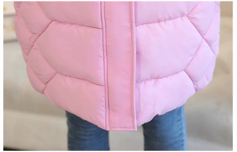 AYUNSUE женские куртки зимняя куртка женская парка с капюшоном толстый розовый пуховик хлопок длинное пальто Женская Куртка парка Mujer 2019 KJ713