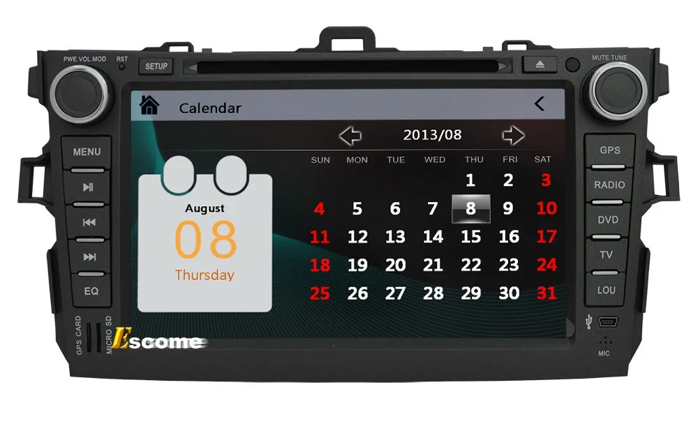 Top MTK3360 Car DVD Automotivo DVD Player For Toyota Corolla 2006 2007 2008 2009 2010 2011 with Bluetooth Radio GPS Navigation 22 Top MTK3360 Car DVD Automotivo DVD Player For Toyota Corolla 2006 2007 2008 2009 2010 2011 with Bluetooth Radio GPS Navigation 22