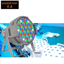 Tiptop сценический прожектор 20 XLOT белый корпус живопись 54x3 Вт алюминий сценический светодиодный банок DMX IN/OUT белый корпус для Свадебные украшения