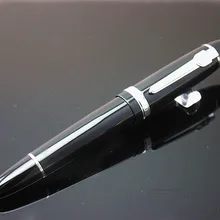 Доступный Jinhao 159 черный и серебристый M перо-перьевая ручка толстый подарок