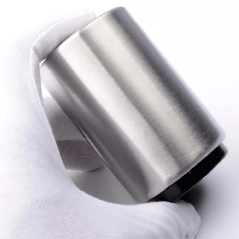 Stainless Steel Automatic Bottle Opener Beer Wine Can Cap Catcher Bar Tool