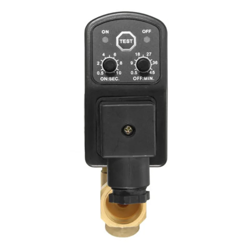 

2-Way Metal Tool Parts Replace Drain Valve System AC 220V Automatic Electronic Compressed High Quality Suitable