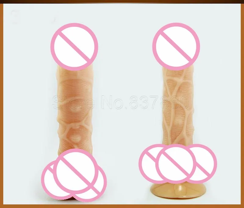 AILIGHTER Realistic Big Dildo Silicone Penis Dick With Strong Suction Cup Huge Dildos Cock Adult Sex Products Sex Toys for Women 3