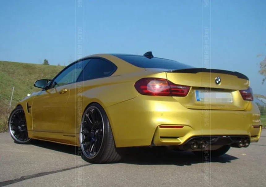 Спойлер HLONGQT из углеродного волокна для BMW 4 серии F32 420 428 430 435 2014.2015.2016.2017