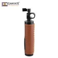 camvate dslr רוד קלאמפ ידית אחיזת 15mm CAMVATE (עור) עבור מצלמת DSLR רוד מערכת C1615 אבזרי צילום במצלמה (2)