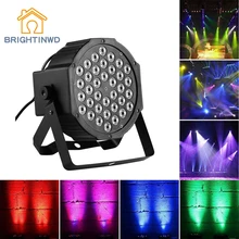 BRIGHTINWD светодиодный RGB прожектор самоходный светодиодный Голосовое управление бар KTV сценические огни Дискотека свадебный фон осветительное оборудование