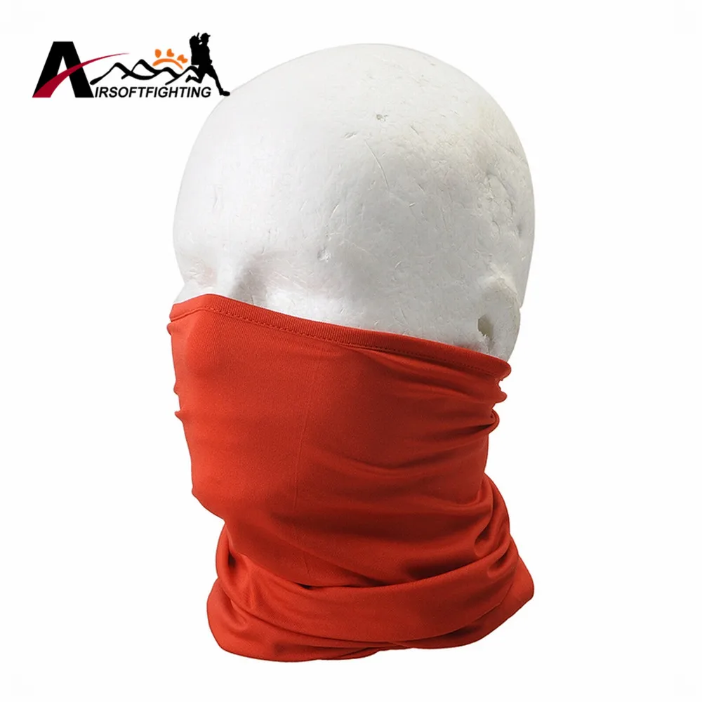 Quick Dry Elastic Lycra Cycling Headband Half Face Mask Bike Bicycle Breathable Balaclava Hunting Hiking Warm Neck Hood Cover