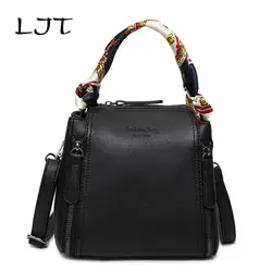 LJT Женская искусственная кожа Luxiry сумки женские известные бренды Женская Saffiano Сумка-тоут 2019 Женская Повседневная сумка через плечо