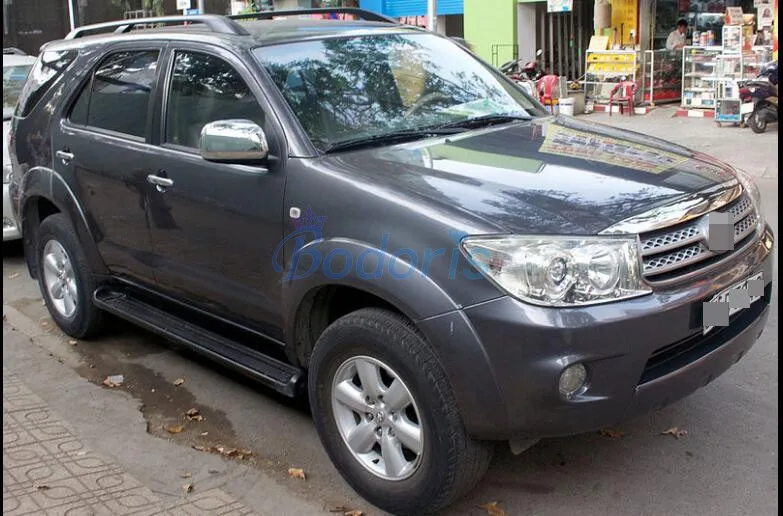 Аксессуары для toyota Fortuner Год 2006 2007 2008 2009 2010 2011 зеркало заднего вида защитный настил хромированный автомобильный Стайлинг