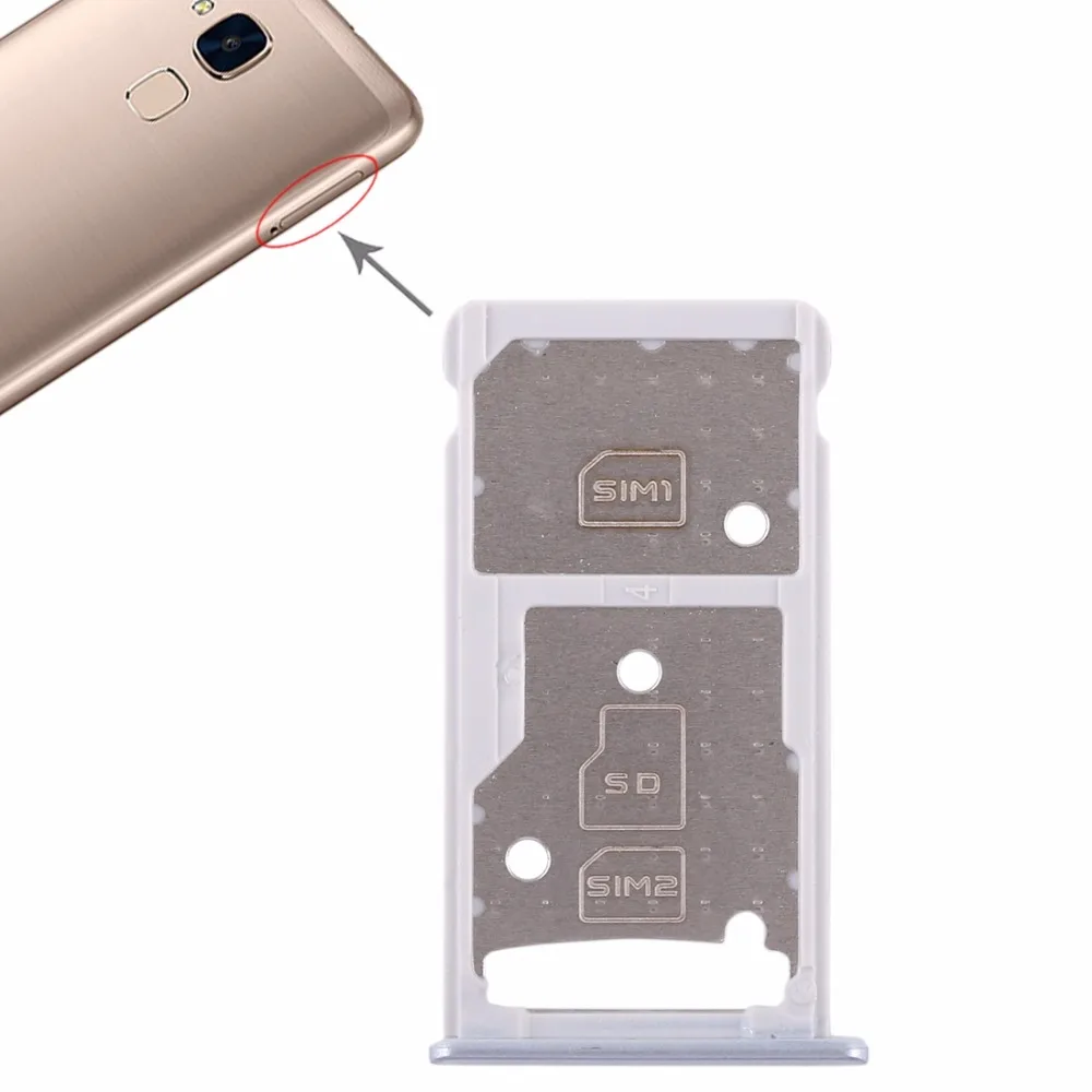 IPartsBuy лоток для sim-карт+ лоток для sim-карт/лоток для карт памяти Micro SD для huawei Honor 5c