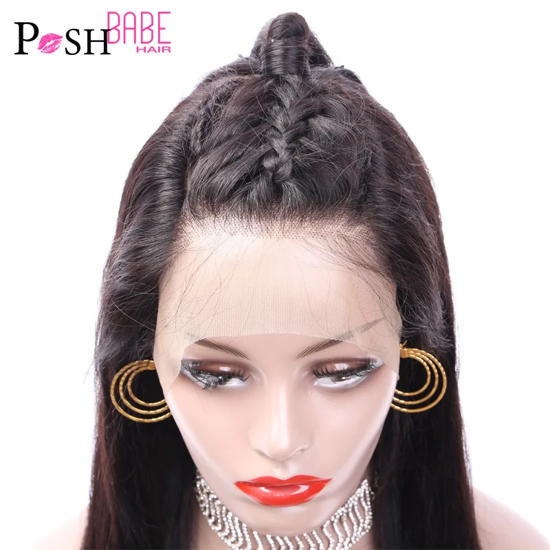 Lace Front Human Hair Wig (36)