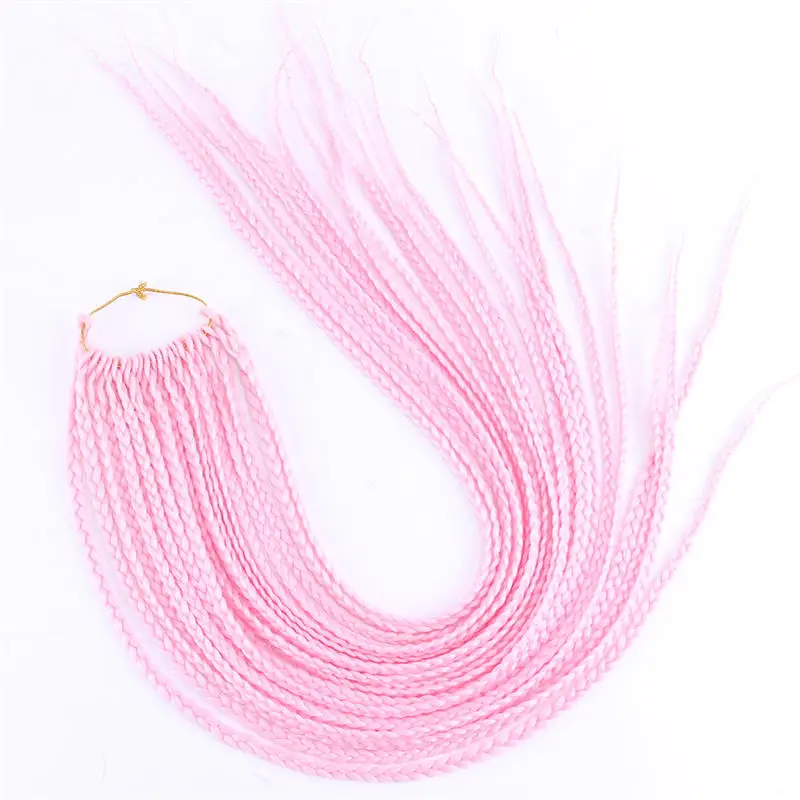 REYNA коробка косички 22 руд/упаковка кроше волос Омбре волокна синтетические плетеные волосы - Цвет: #14