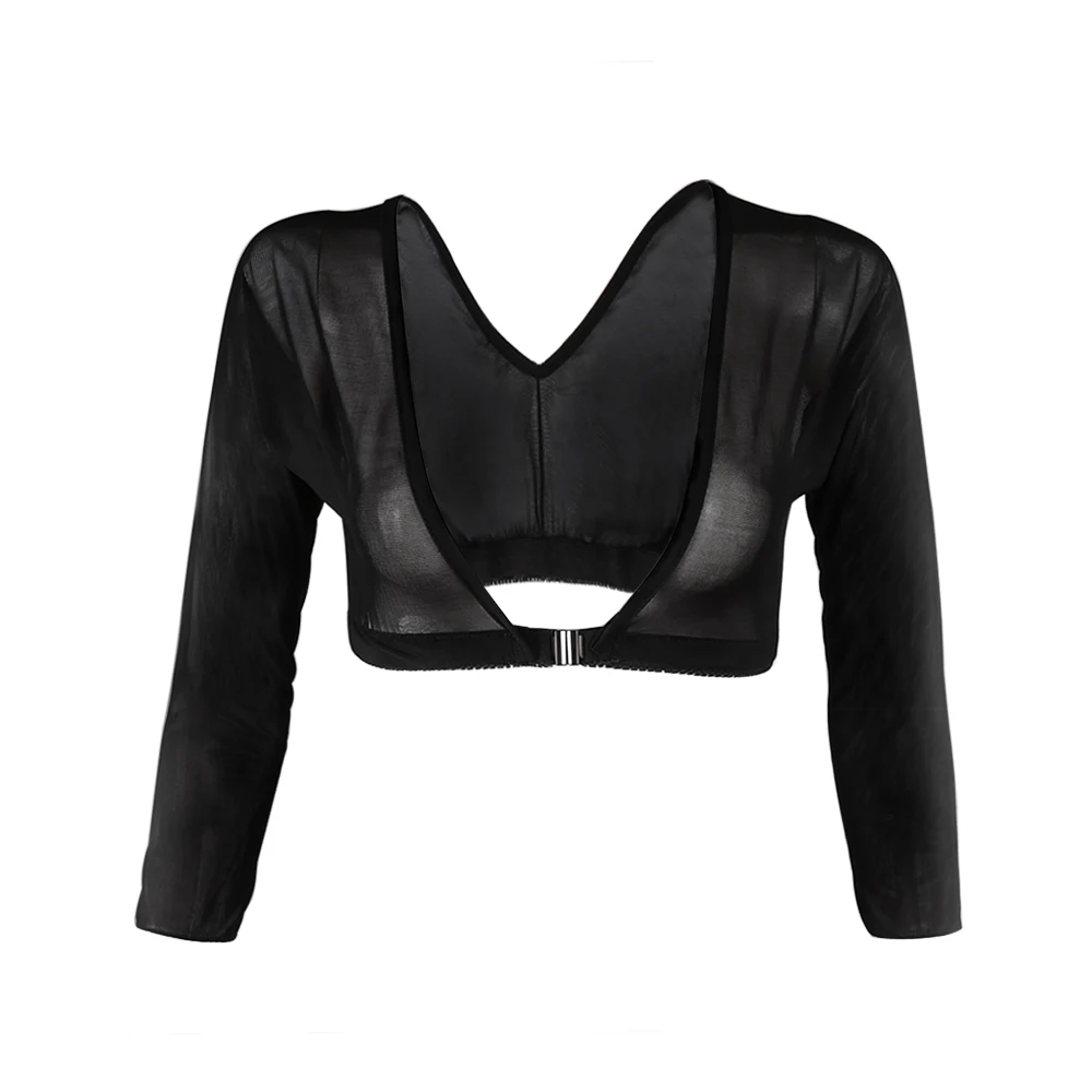 Megical Arm Sleeve Shapewear Sexy Crop Tops Slimming Control Arm Trainer Body Shaper Plus Size Seamless Women Shapers