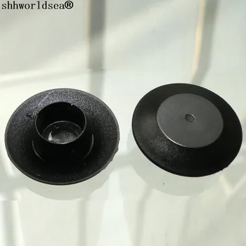 

shhworldsea 100pcs free shipping polyethylene black flush sheet plugs auto platic clips cars plastic fastener clip