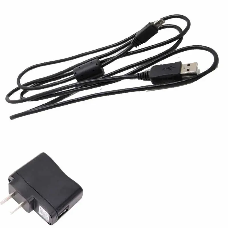 USB AC/DC Wall Adapter Battery Charger cable for Casio Exilim Camera EX