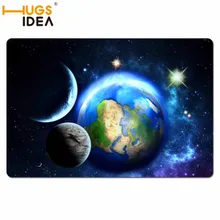 Коврик HUGSIDEA с рисунком планеты Рождественский подарок коврик для кухни в гостиной коврик для ванной комнаты нескользящий декоративный коврик