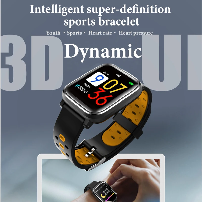 Square GPS Smart Watch Men Women BOWANG Q58 Waterproof Sports SmartwatchHeart Rate Remote Camera Control For Android IOS W04 Square GPS Smart Watch Men Women BOWANG Q58 Waterproof Sports SmartwatchHeart Rate Remote Camera Control For Android IOS W04