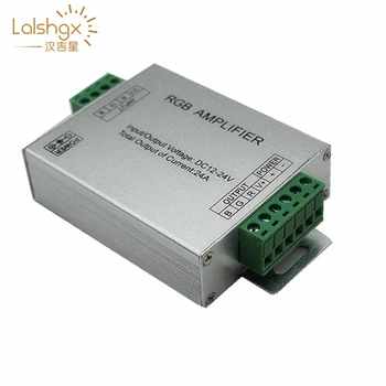 

LED RGBW / RGB Amplifier DC12V - 24V 24A 3CH 4CH Output RGBW/RGB LED Strip Power Repeater Console Controller For led strip light