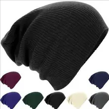 Дешевые одноцветные осенне-зимние классические стильные шапочки горячая Распродажа вязаные шапки унисекс наушники для мужчин и женщин