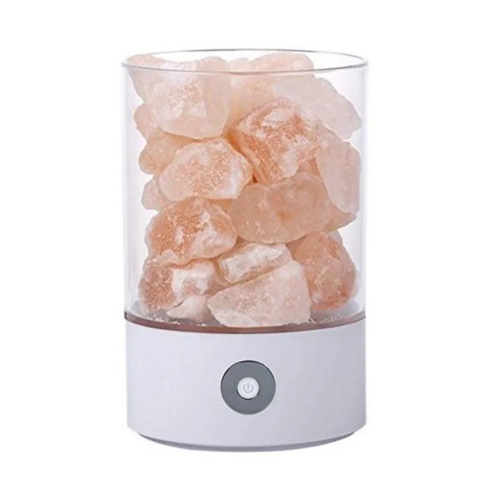 Himalayan Crystal Salt Lamp Table USB Touch Dimmer Switch Colorful Night Light Creative Gift Girlfriend Child Birthday | Электроника