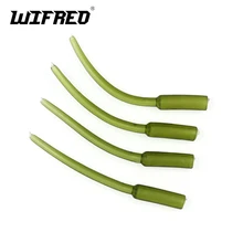 Wifreo 12 шт./24 шт. 60 мм мягкий inline плесень Подставки для карпа Рыбалка привести Вес труб приводит зеленый