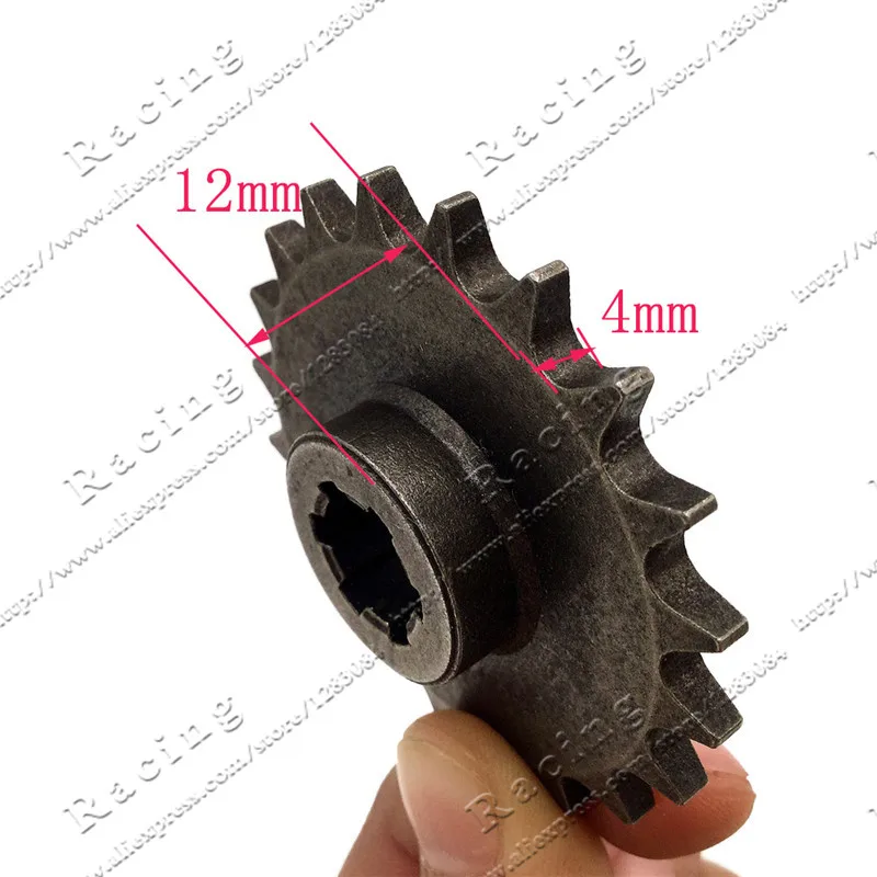 Front Gear Box Sprocket T8F 11 14 17 20T 20 Tooth Pinion For 47cc 49cc Minimoto Mini Dirt Pit Bike Moped Scooter
