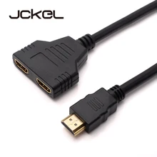 JCKEL 1080P HDMI сплиттер 1x2 порта Мужской Женский коммутатор концентратор адаптер видео переключатель кабель для DVD HDTV Xbox PS3 PS4 STB проектор JCKEL 1080P HDMI сплиттер 1x2 порта Мужской Женский коммутатор концентратор адаптер видео переключатель кабель для DVD HDTV Xbox PS3 PS4 STB проектор