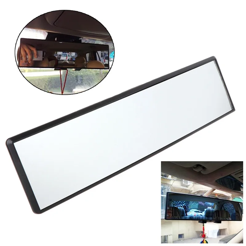 

Universal 300mm Panoramic Curve Convex Interior Clip On Rear View Mirror Auto Car Interior Mirrors C45