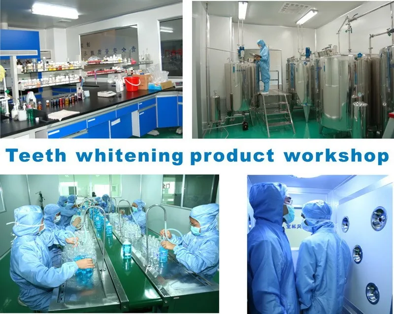 Teeth whitening product workshop
