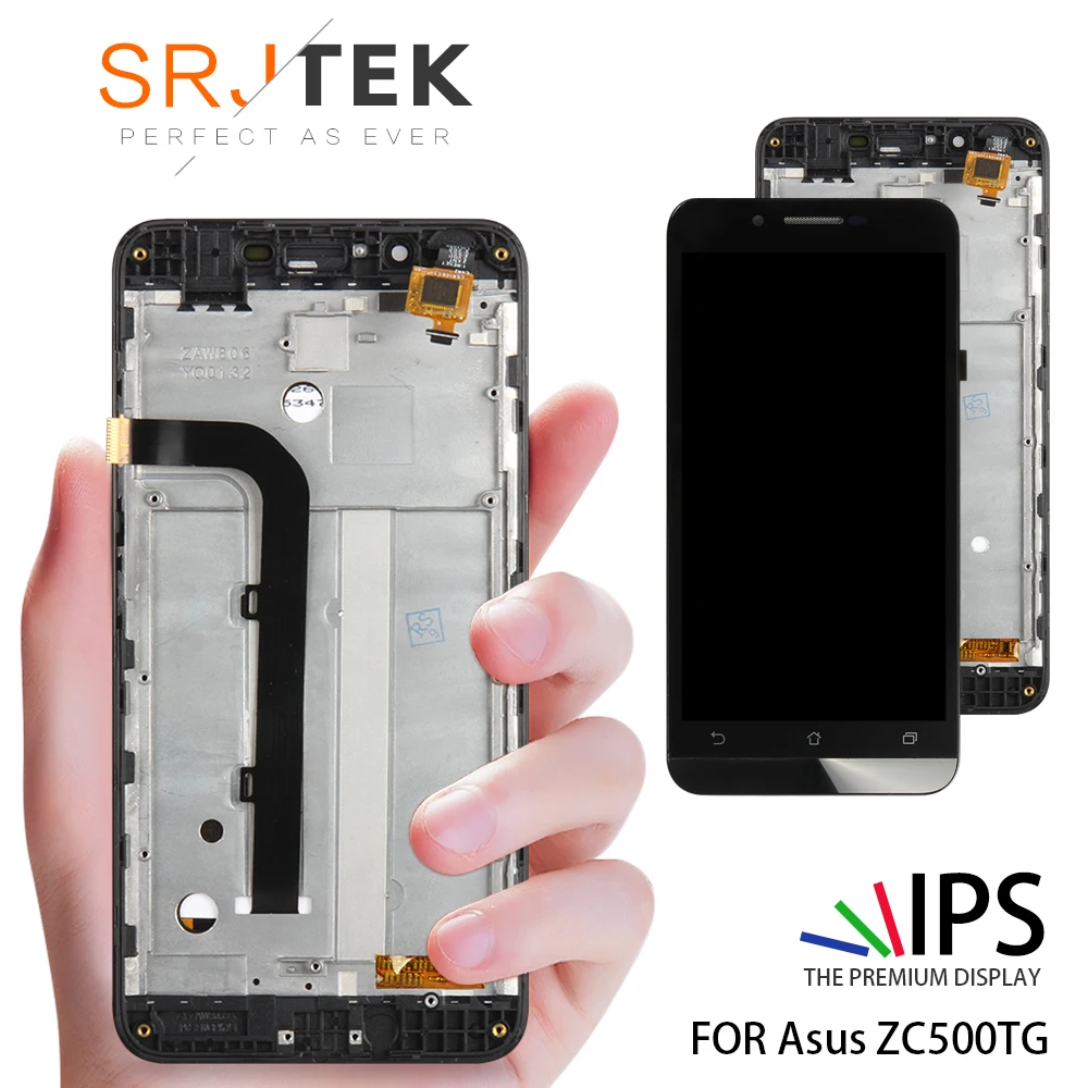 

Warranty 5.0" IPS Display For ASUS Zenfone Go ZC500TG LCD Touch screen Digitizer Assembly Replacement Parts
