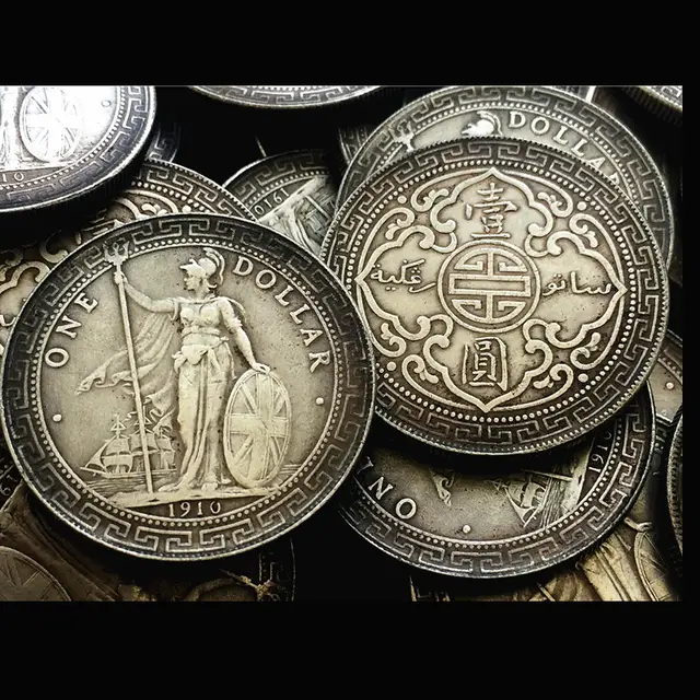 Online 38 8mm Vintage Chinese Silver Dollar Iron Metal Craft Placeholder 38 8mm Vintage Chinese Silver Dollar Iron Metal Craft Old Coins Copy One And
