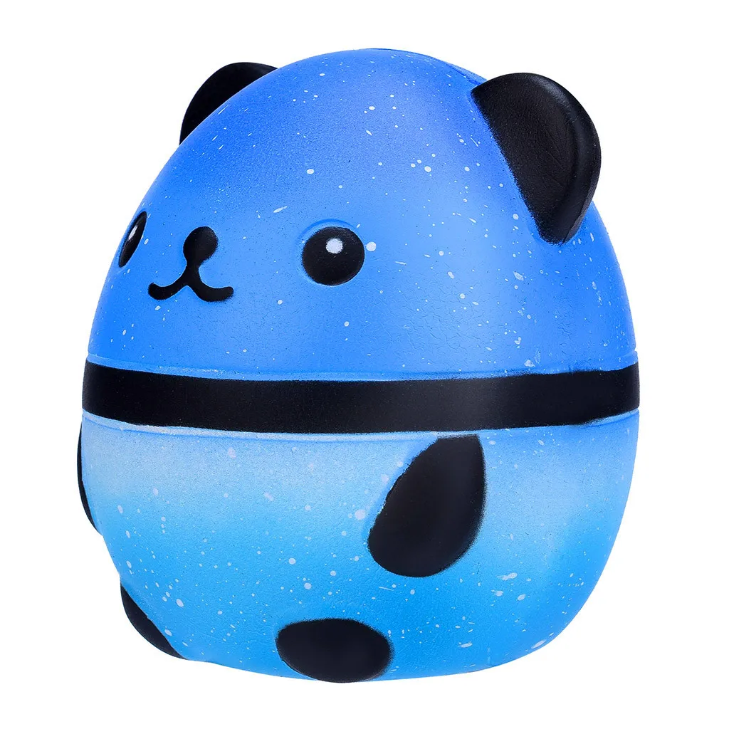 Squeeze мягкий Galaxy Panda Фруктовый Ароматизированный медленно поднимающийся сжимающий стресс игрушки сбор Пасхальный подарок Забавный подарок Z0328