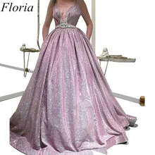 Новые роскошные блестящие платья знаменитостей ТРАПЕЦИЕВИДНОЕ длинное сексуальное красное платье с глубоким v-образным вырезом Вечерние платья с поясами