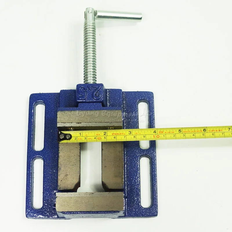 

CNC milling machine tool Bench clamp Jaw 2.5 inch mini table vice plain vice parallel-jaw vice