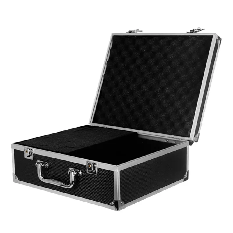 

Microblading Case Aluminium Alloy + Leather Professional Suitcase Microblading Kit Empty Carry Box Tattoo Equipment with Lock