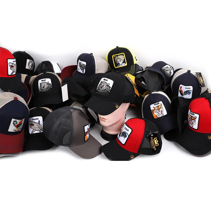 Solid Fashion Lovely Animal Mesh Baseball Snapback Cap Hats Adjustable Women Men