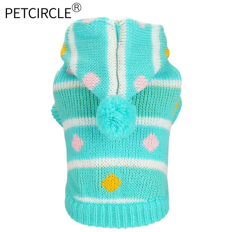 Petcircle новая квалифицированная Одежда для собак зимняя Рождественская шапка теплый свитер для собак для чихуахуа трикотажный свитер для щенка одежда товары для домашних животных