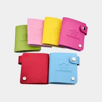 

1Pcs 24 Slots Stamping Plate Holder Case Round Octagon (Dia=5.6cm/6cm) Nail Art Stamp Organizer Nail Stamping Disc Album