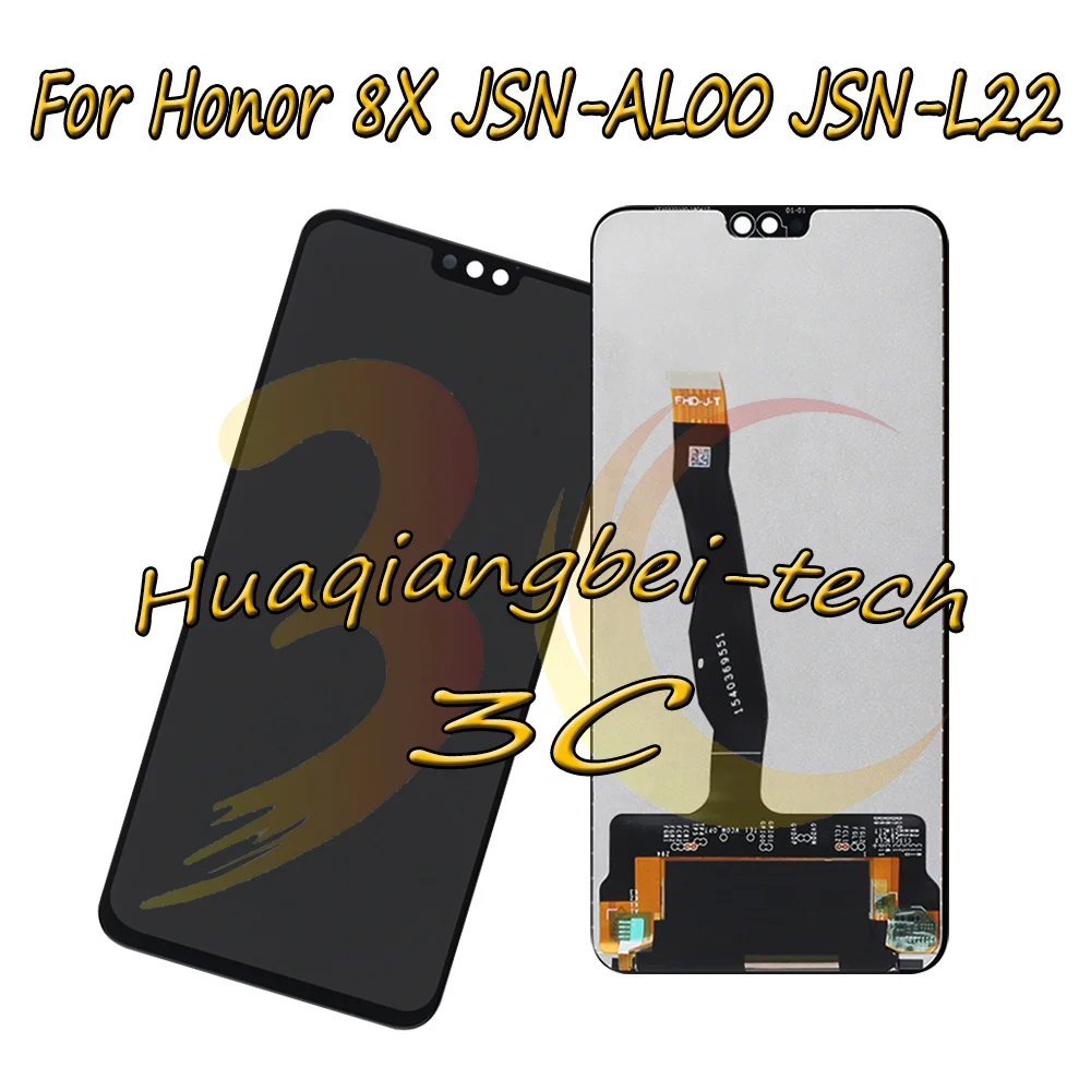 hua-honor-8X-ass-bk