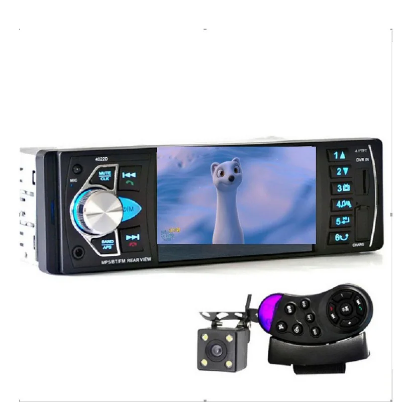 

Car Radio Mp3 MP5 DVD Player Bluetooth Car Loudspeaker autoradio 1 din SD/USB/TV Audio Remote Control With Rear View Camera