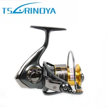 TSURINOYA FS800/1000 Spining Reel 9+1BB 5.2:1 Metal Spool Aluminium Moulinet Mouche Peche Fishing Coil Carretilhas De Pescaria