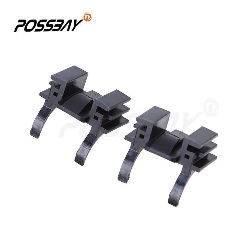 

POSSBAY 1Pair H7 HID Xenon Bulbs Adaptors Holders Universal Fit For Kia K5/Opel/Hyundai Elantra/Hyundai Santa/Fiat With H7 Black